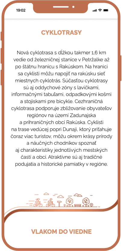 Kopčianka mobile page - left